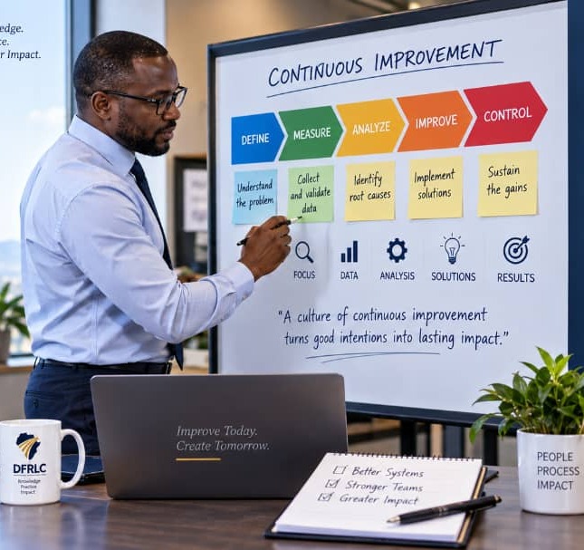 DFRLC Lean Six Sigma process improvement session